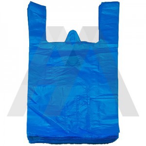 Мешок-майка ПНД 300+160-600-0,014  1000/100 синий - Интернет-магазин одежды и обуви Трейд Линк Урал, Челябинск