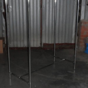 вешало двойное одноярусное в сборе без колес - Интернет-магазин одежды и обуви Трейд Линк Урал, Челябинск